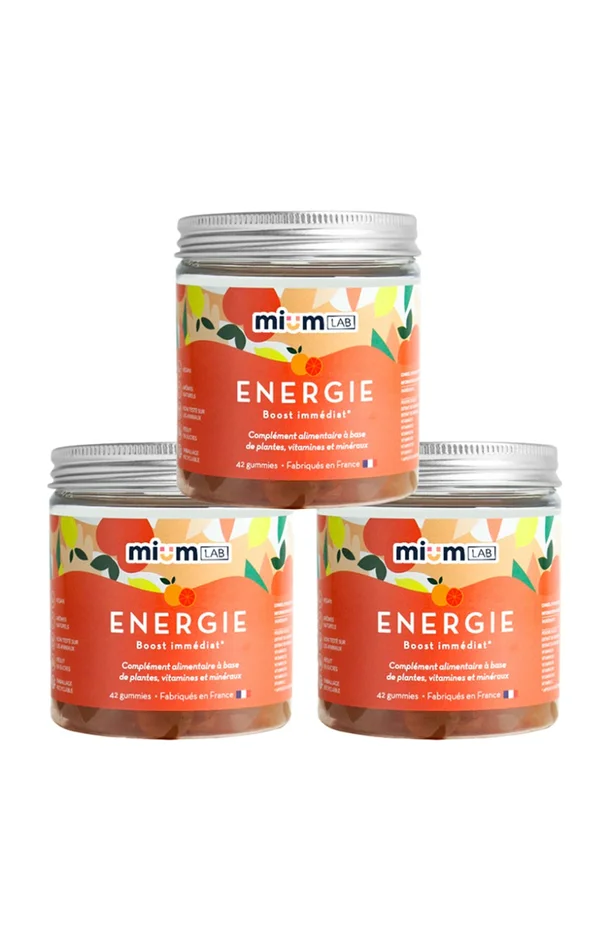 Cure gummies énergie – Ananas – 2 mois