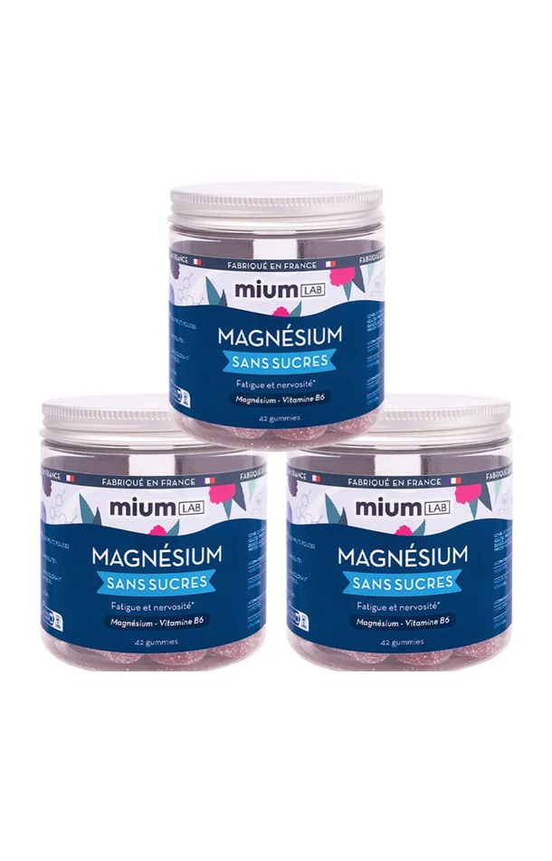 Cure gummies magnésium – Fruit rouges – Sans sucres – 2 mois