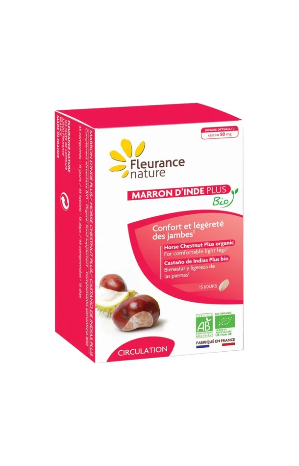 Cure jambes légères bio – Marron d’Inde – 15 jours