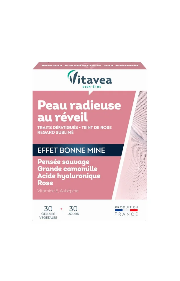 Cure peau radieuse – Pensée sauvage & grande camomille – 1 mois