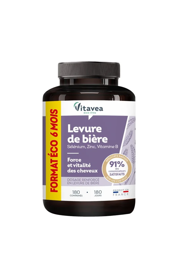 Cure santé des cheveux – Levure de bière – 6 mois