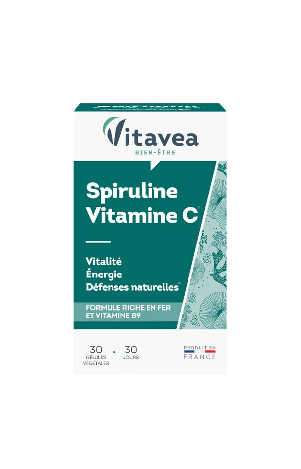 Cure spiruline & vitamine C – 1 mois