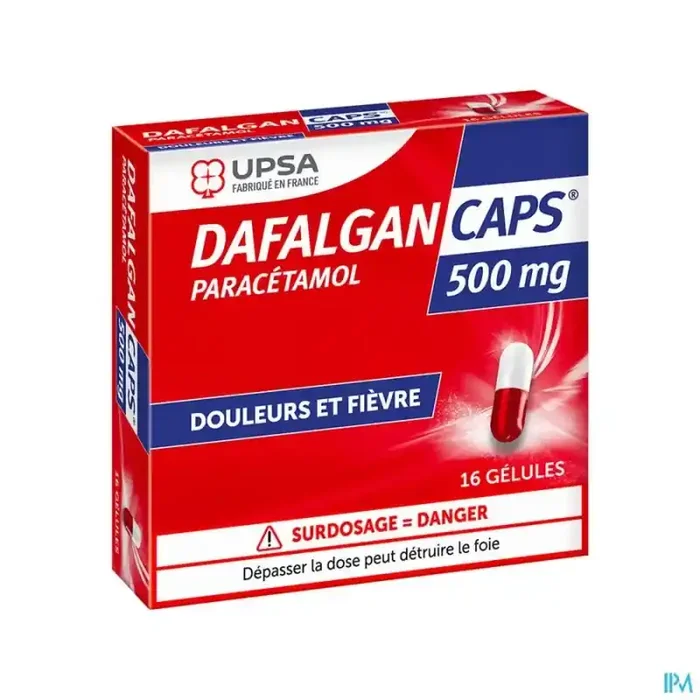 Dafalgancaps 500mg gélule 16