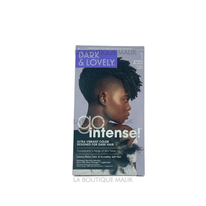 DARK & LOVELY ≡ Coloration Super Black N°1