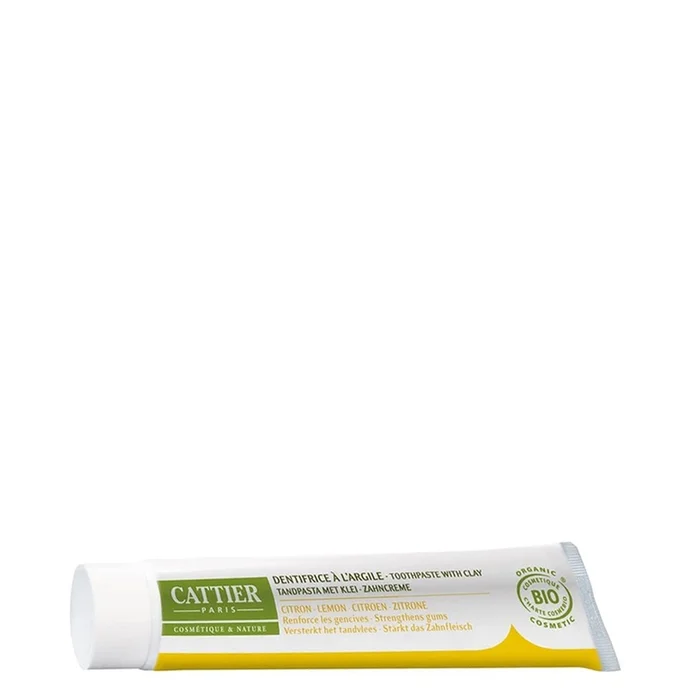 Dentargile Citron – Dentifrice Remin&eacute;ralisant &agrave; l’Argile 75 ml