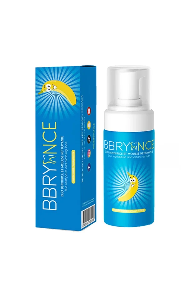 Dentifrice mousse blancheur – Banane – 50 ml