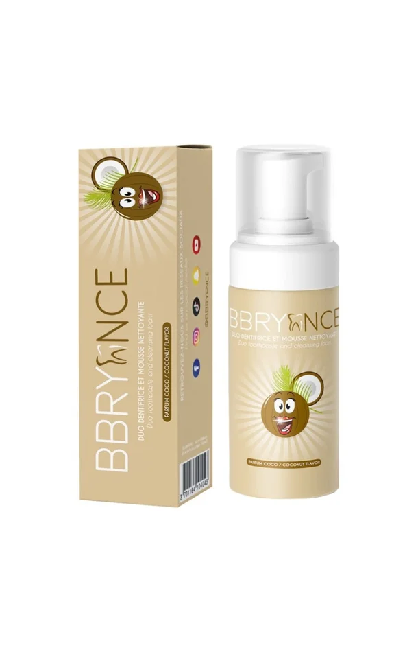 Dentifrice mousse blancheur – Coco – 50 ml