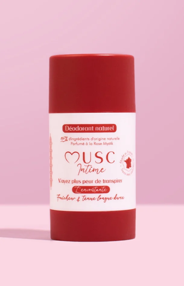 Déodorant naturel – L’Envoûtante – Rose – 50 g