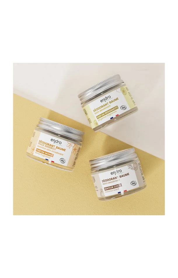 Déodorants baume bio – Corps – 3 x 50 ml