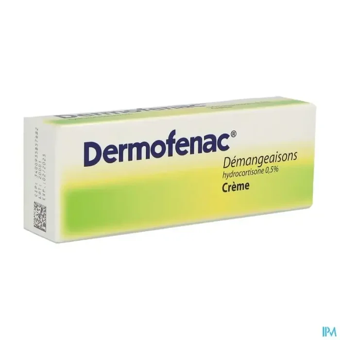 Dermofenac demangeaisons 0.5% crème 15g