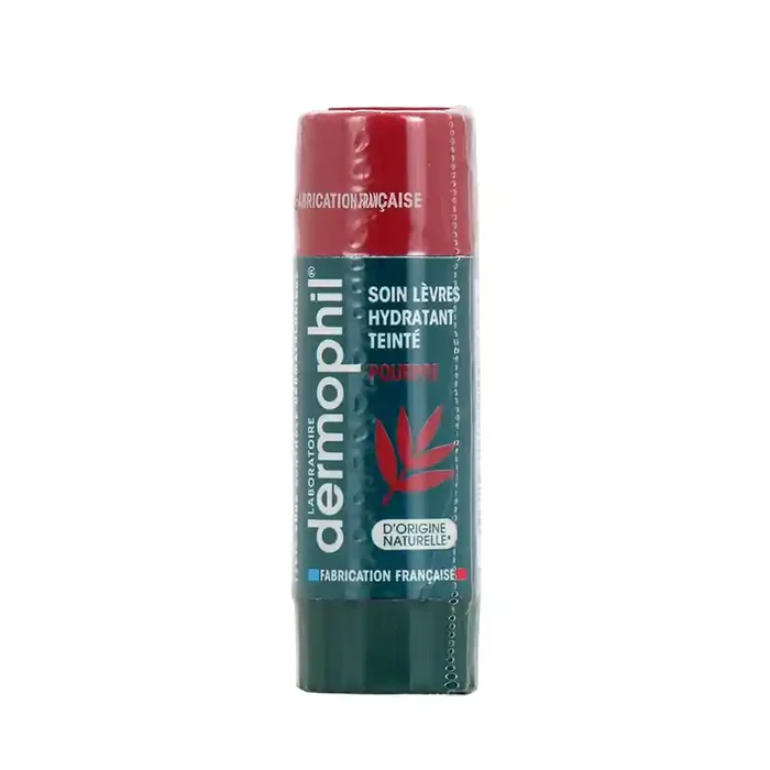 DERMOPHIL SOIN TEINTÉ HYDRATANT LEVRES POURPRE 4G