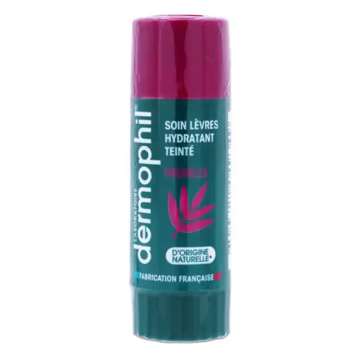 DERMOPHIL SOIN TEINTÉ HYDRATANT LEVRES PRUNELLE 4G