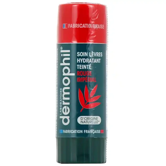 DERMOPHIL SOIN TEINTÉ HYDRATANT LEVRES ROUGE IMPERIAL 4G