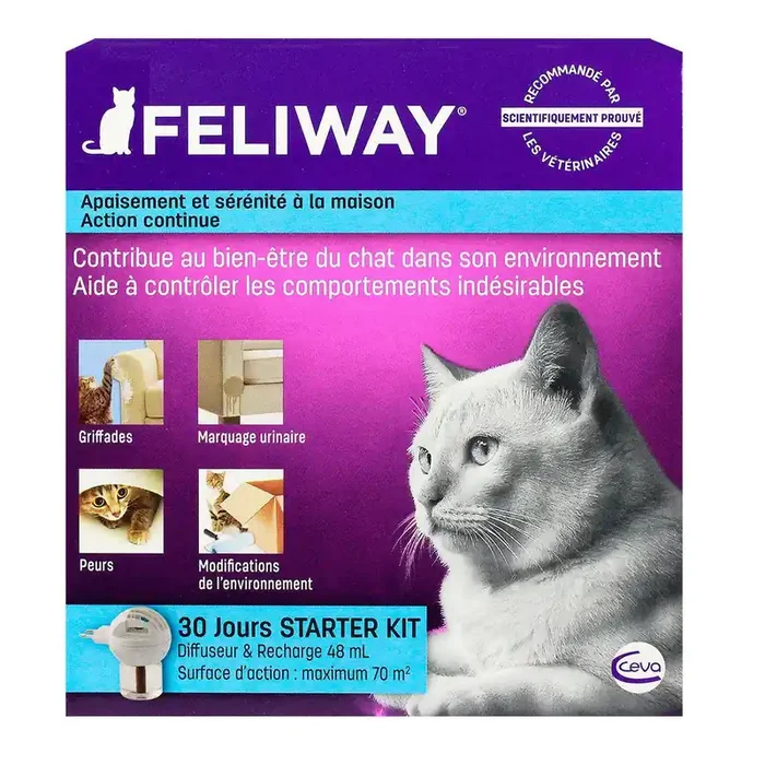 Diffuseur + recharge chat 48ml