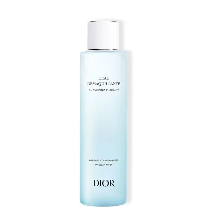 DIOR Le Démaquillage au Nymphéa L'Eau Démaquillante Micellaire Visage, Yeux et Cou – Formule Soin Purifiante