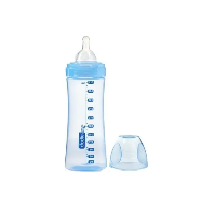 Dodie biberon evolution+ bleu 330ml