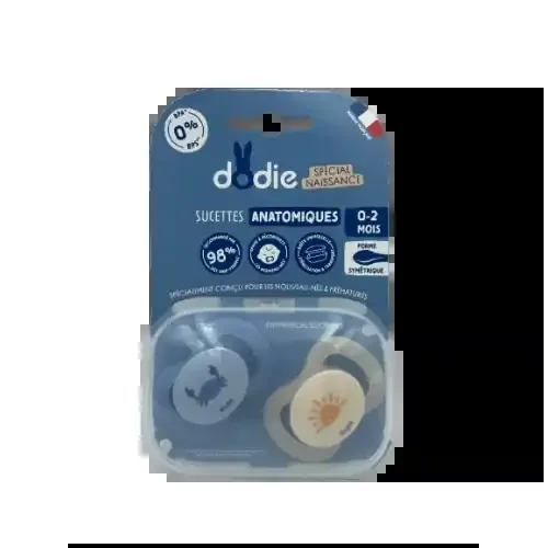 DODIE SUCETTE ANATOMIQUE N2 Duo 0-2 Mois