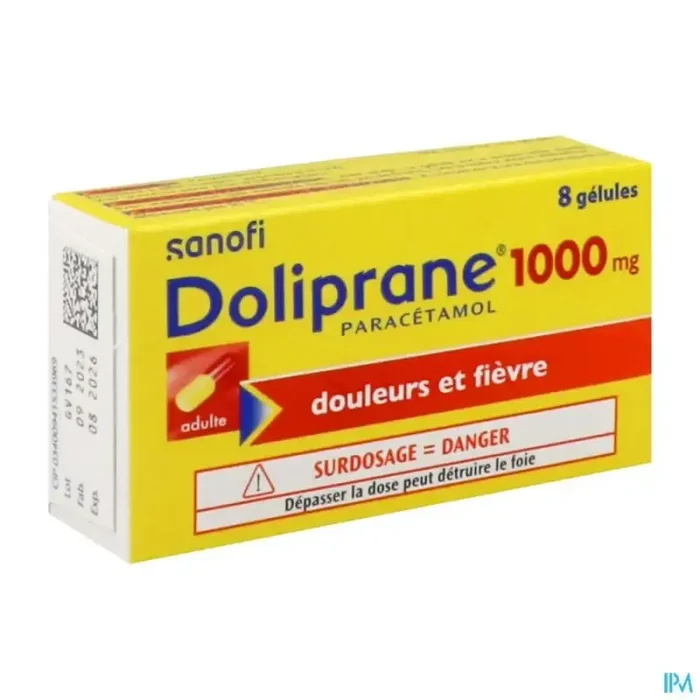 Doliprane 1000mg gélule