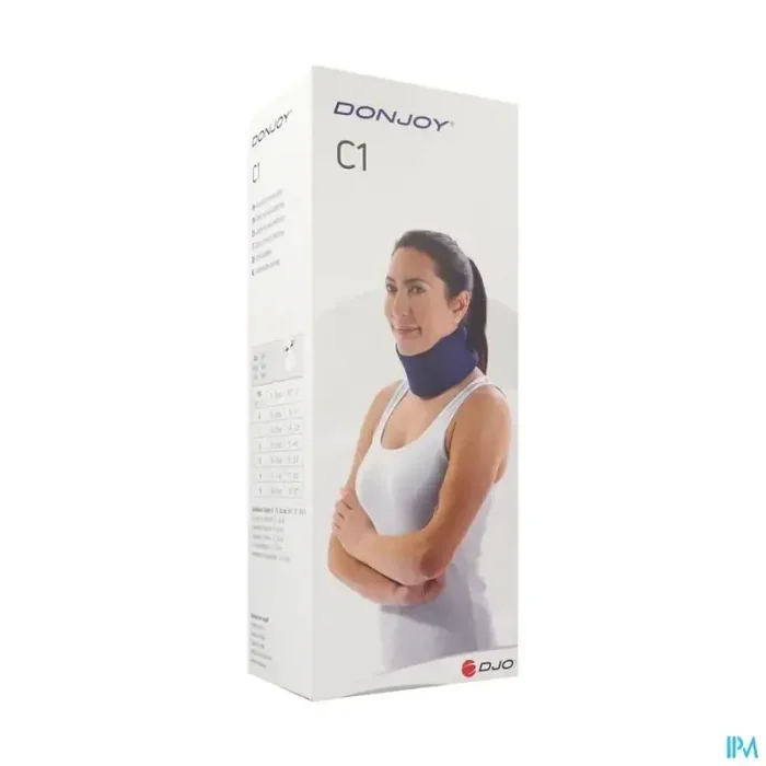 Donjoy collier cervical c1 7cm5 bleu marine t1