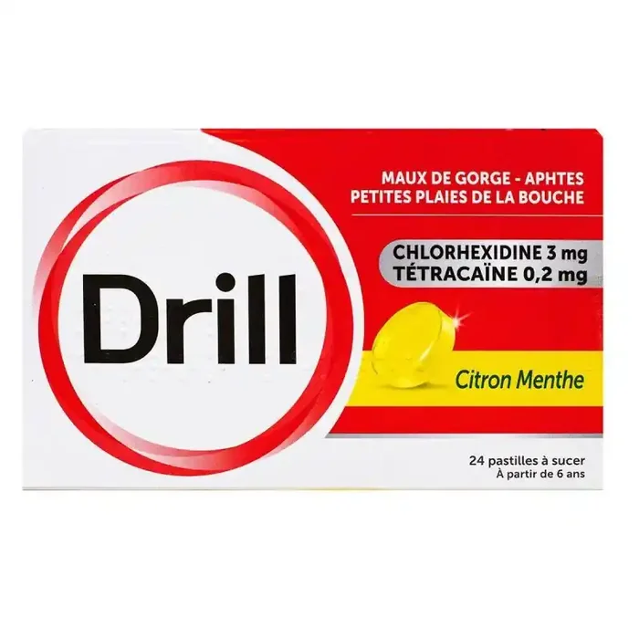 Drill Citron Menthe Pastille Bt24