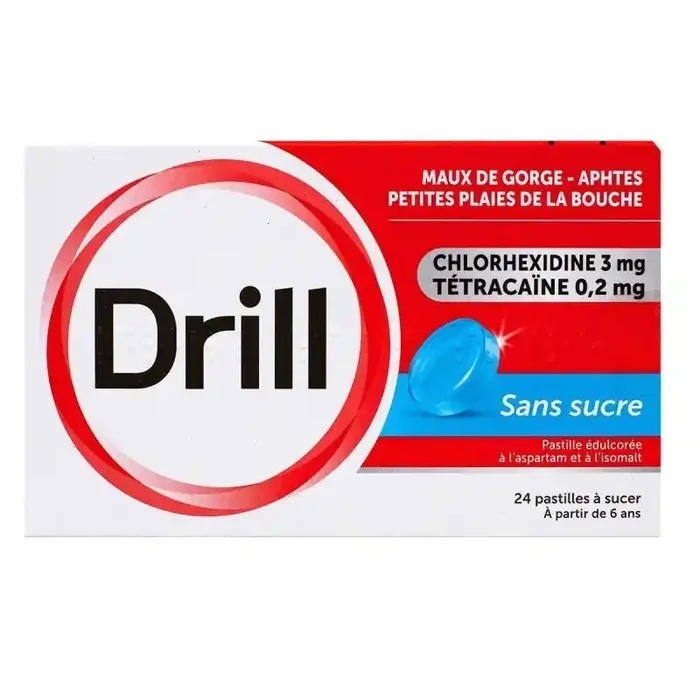 Drill Sans Sucre Past Boîte 24