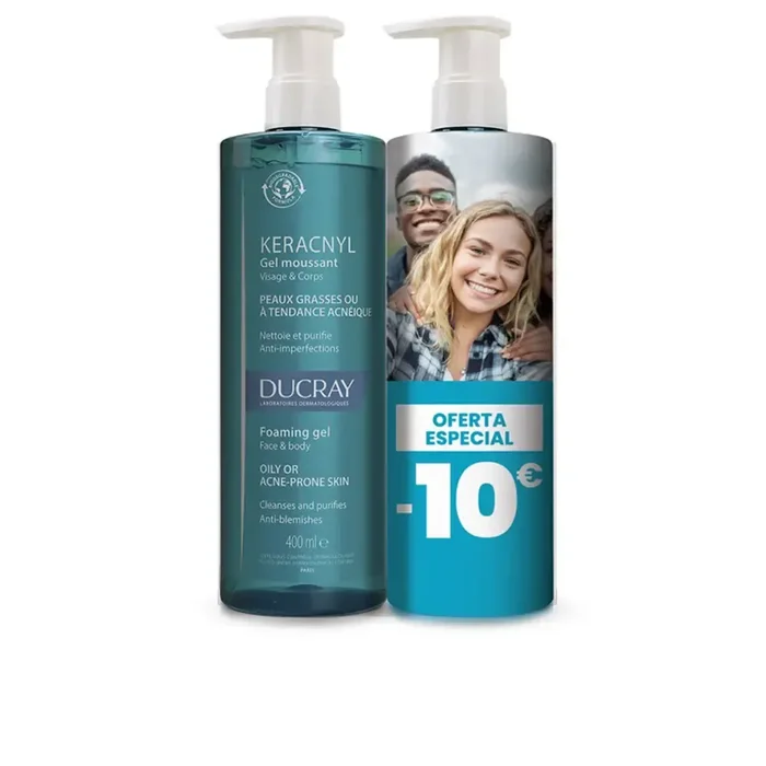Ducray Confezione gel detergente KERACNYL