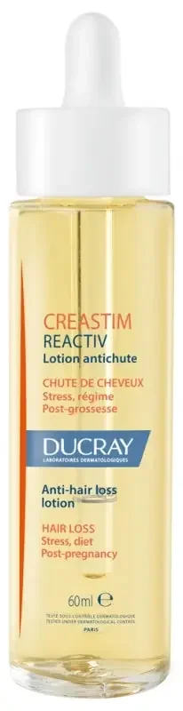 Ducray Creastim Lotion Antichute – Chute de Cheveux Stress Fatigue Régime Post Grossesse 60 ml