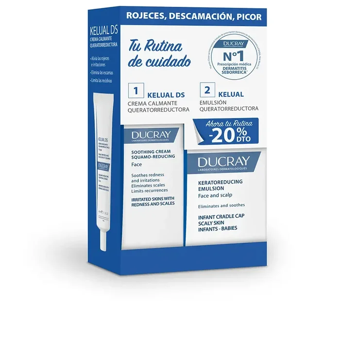 Ducray, KELUAL DS CREMA CALMANTE COFANETTO