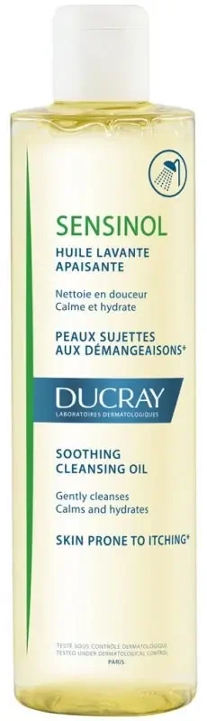 Ducray Sensinol Huile Lavante Apaisante – Visage et Corps 400 ml