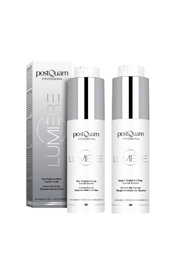 Duo anti-âge – Jour & nuit – Extraits de caviar – Visage – 2 x 50 ml