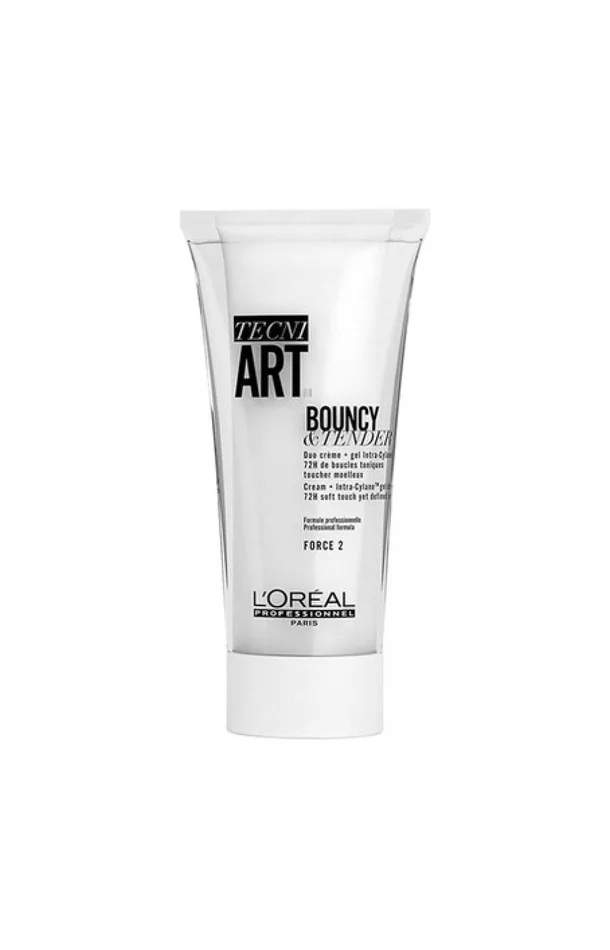 Duo crème bouncy & tender – Tecni Art – Cheveux bouclés et ondulés – 150 ml