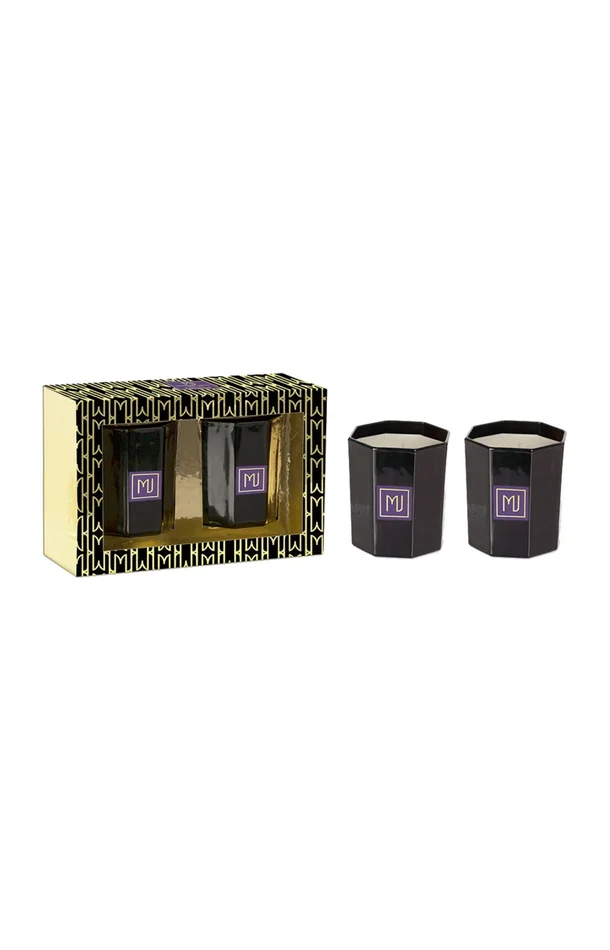 Duo de bougies parfumées – Fig & Cedarwood – 160 g