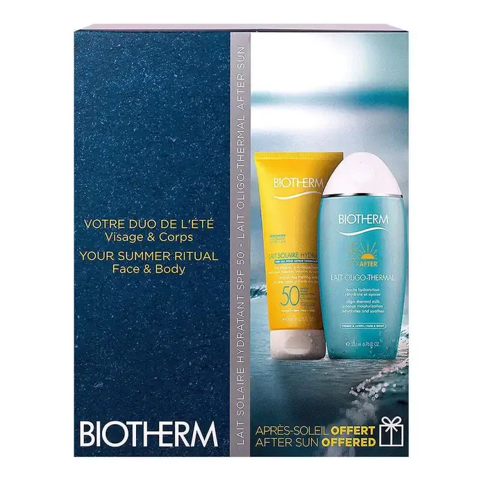 Duo de l‘été lait solaire SPF50 200ml + après-solaire offert