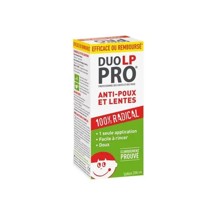 Duo lp-pro anti-poux et lentes lotion 200ml