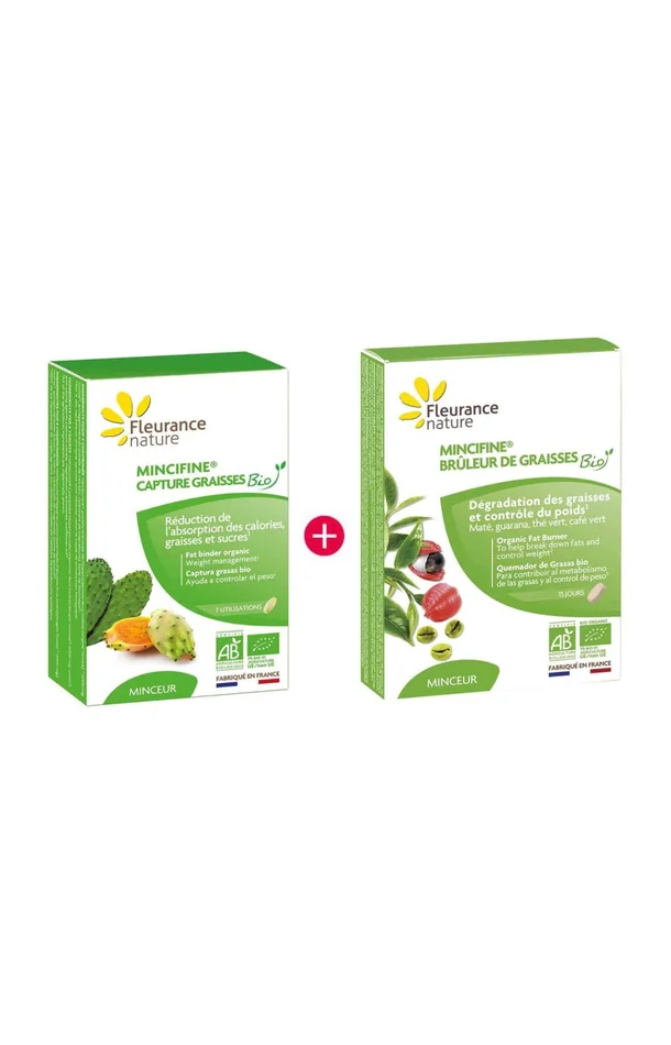 Duo Mincifine® – Brûleur & capture de graisses – 15 jours