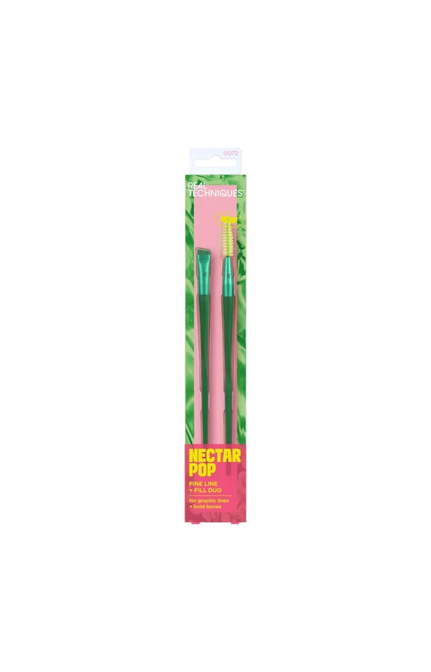 Duo pinceau & brosse sourcils – Nectar Pop – Yeux