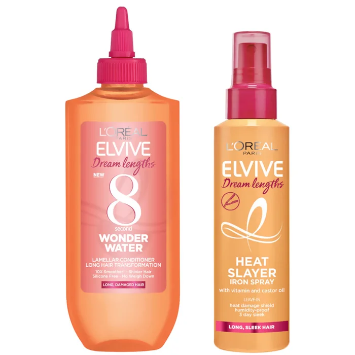 Duo Soin Magique de 8 secondes et Spray Protecteur Heat Slayer Dream L’Oréal Paris