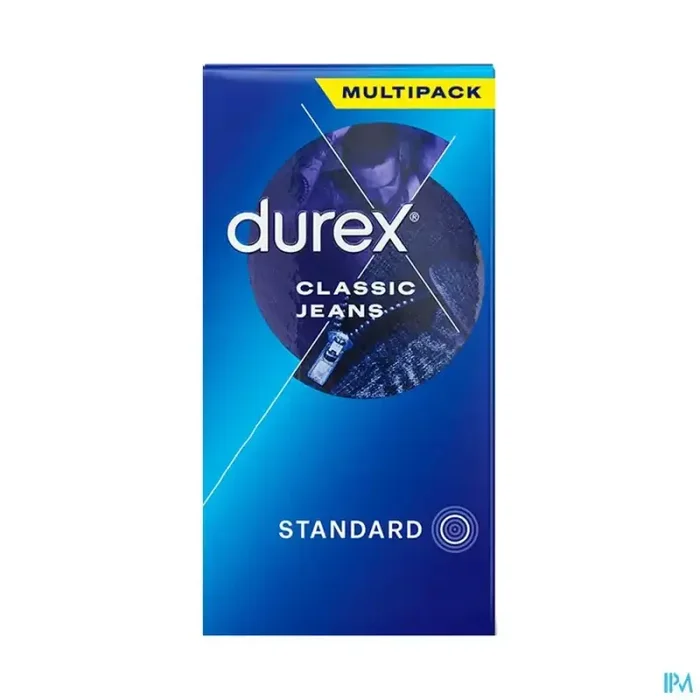 Durex classic jeans preservatif 20