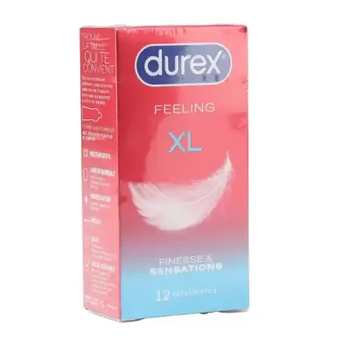 Durex Feeling XL 12 préservatifs