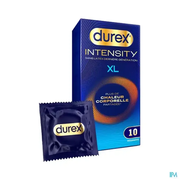 Durex intensity xl preservatif sans latex 10