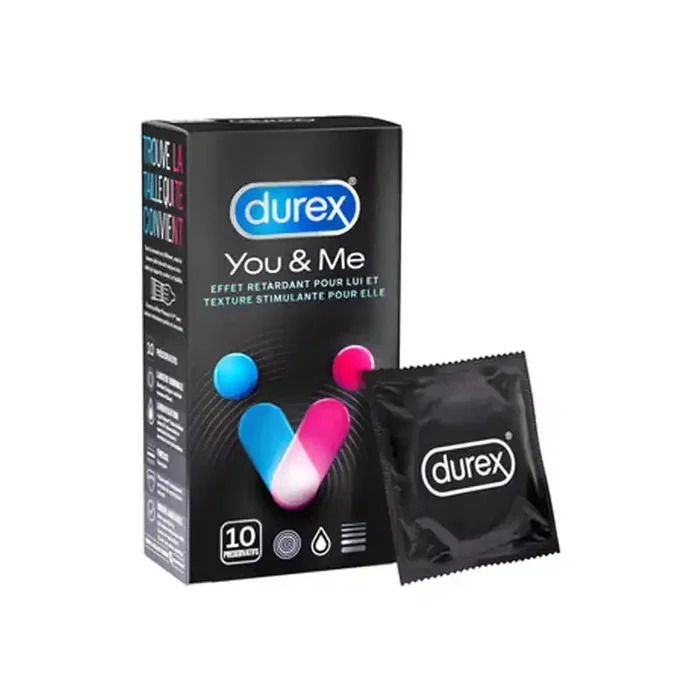 Durex You & Me 10 preservatifs