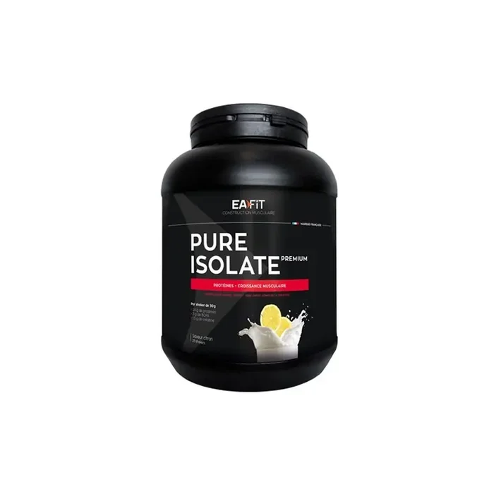 Eafit pure isolate premium saveur citron 750g