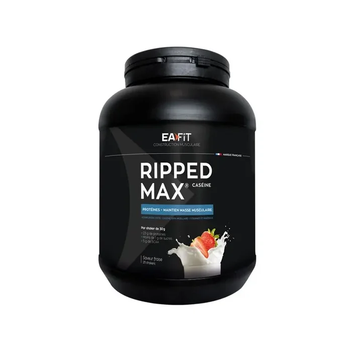 Eafit ripped max caseine fraise 750g