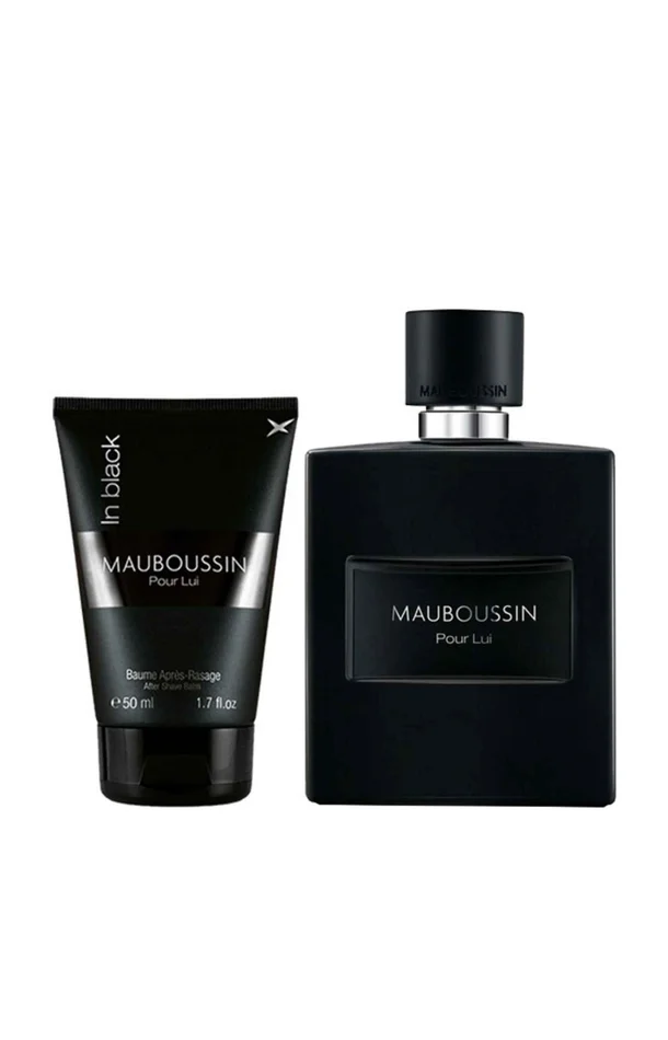 Eau de parfum & baume après-rasage – Pour Lui in Black – Homme