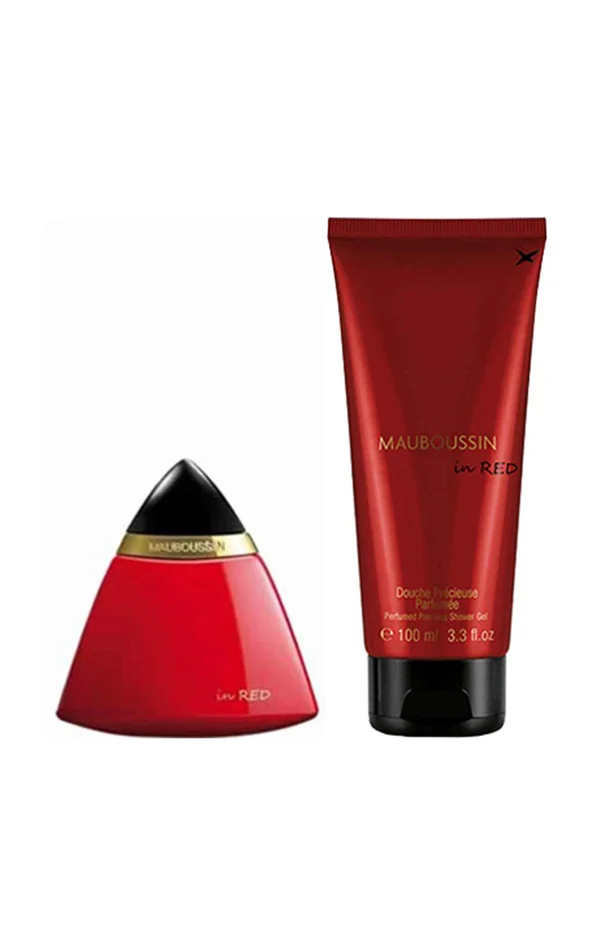 Eau de parfum & gel douche – In Red – 2 x 100 ml