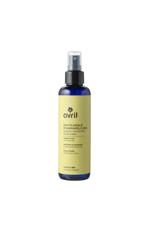 Eau florale bio – Hamamélis – Visage & cou