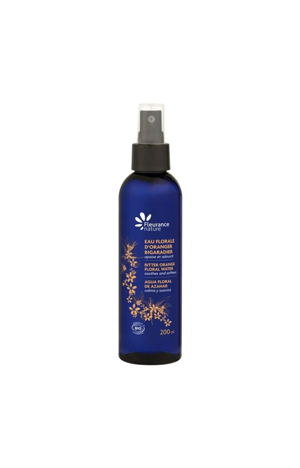 Eau florale bio apaisante – Fleur d’oranger – Visage – 200 ml