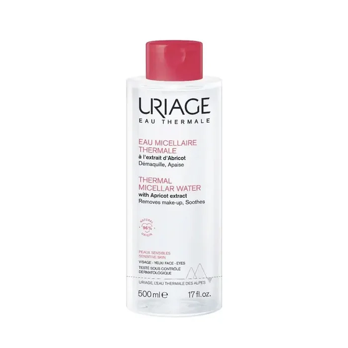 EAU MICELLAIRE à l‘ extrait d‘ ABRICOT 500ML URIAGE