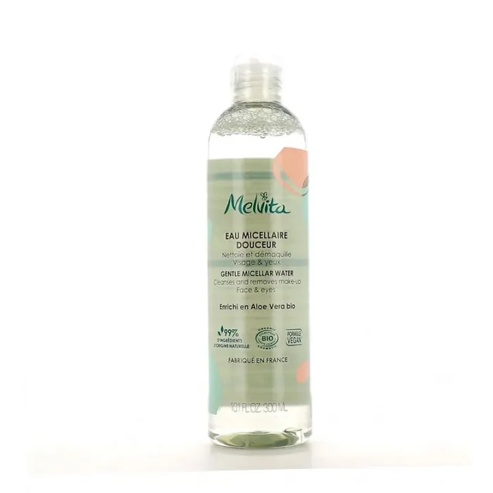 EAU MICELLAIRE DOUCEUR ALOÉ VERA BIO 300ML MELVITA