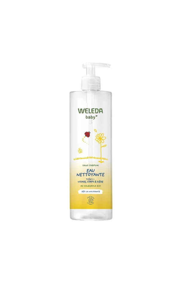 Eau nettoyante bio – Calendula – Bébé – 400 ml